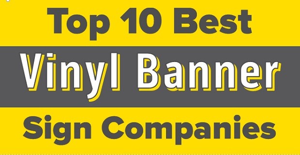 Top 10 Best Vinyl Banner Companies & Custom Mesh Signs 2020